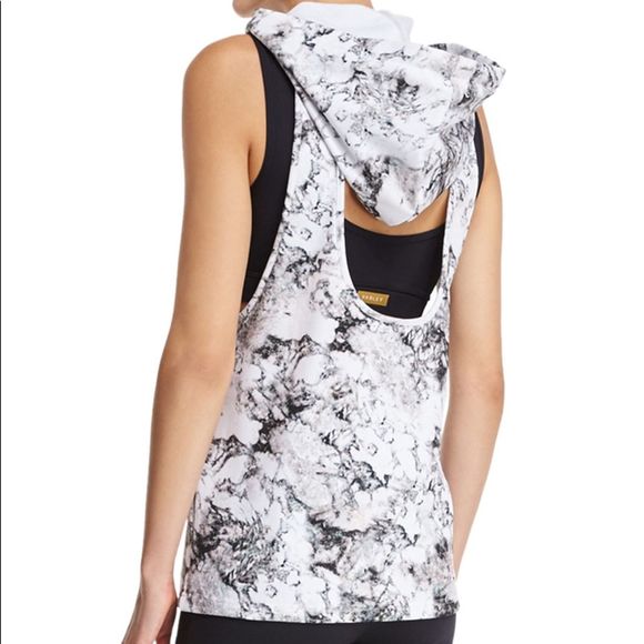Varley Ashland Sleeveless Open-Back Hoodie Sz S - Picture 1 of 8